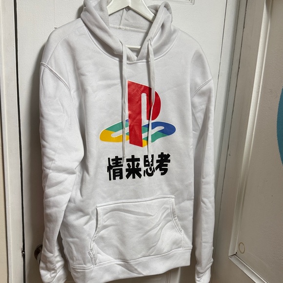Other - PlayStation Logo White Hoodie